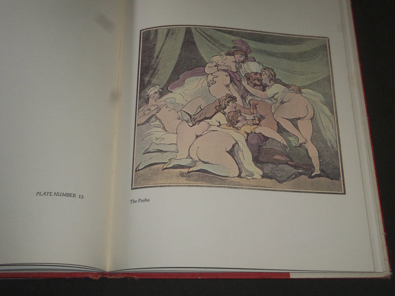 1969 THE AMOROUS ILLUSTRATIONS OF THOMAS ROWLANDSON BOOK - NICE PLATES - KD 3884