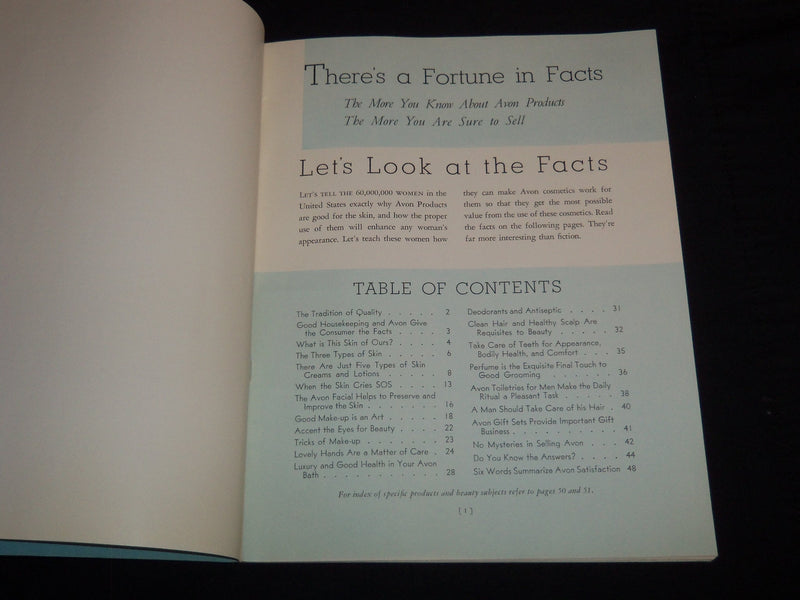1941 THE AVON COUNSELOR MERCHANDISE CATALOGUE - NICE PHOTOS - J 9032