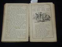 1870 BUTLER'S SECOND SCHOOL READER BOOK BY NOBLE BUTLER - K 2182
