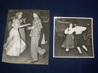 VINTAGE DANCE PUBLICITY PHOTOS - LOT OF 6 - J 4628