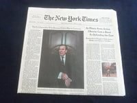 2022 APRIL 24 NEW YORK TIMES -ARMS ARRIVE, UKRAINE GETS BOOST DEFENDING THE EAST
