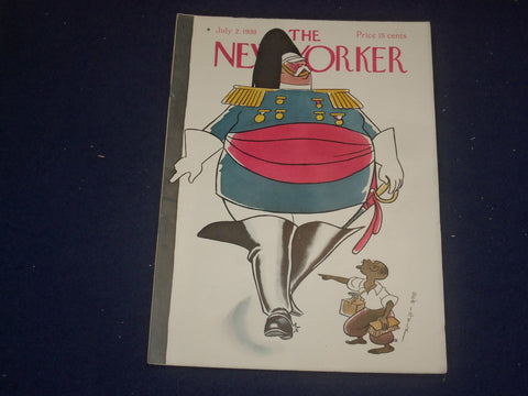 1938 JULY 2 THE NEW YORKER MAGAZINE - ILLUSTRATED COVER - NY 2369