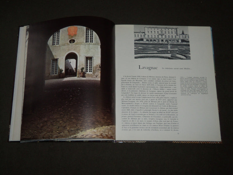 1976 LE LANGUEDOC DES CHATEAUX BY CLAUDE FAUCHEUX FRENCH BOOK - I 1608