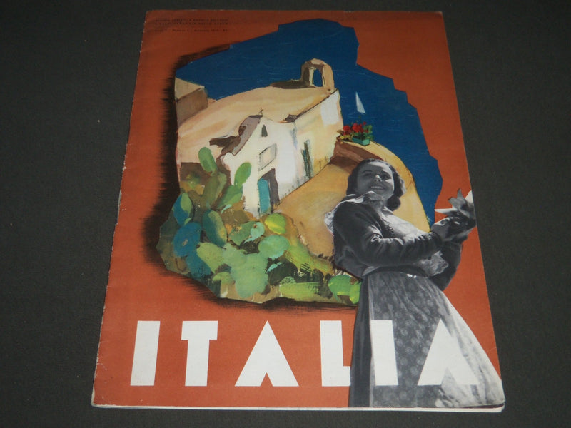 1937 JANUARY ITALIA MAGAZINE ANNO V NUMERO 3 - NICE PHOTOS - ST 5179