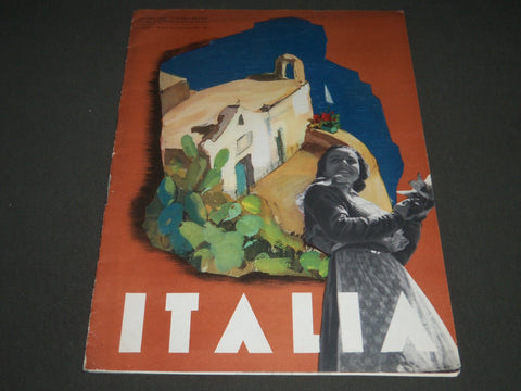 1937 JANUARY ITALIA MAGAZINE ANNO V NUMERO 3 - NICE PHOTOS - ST 5179