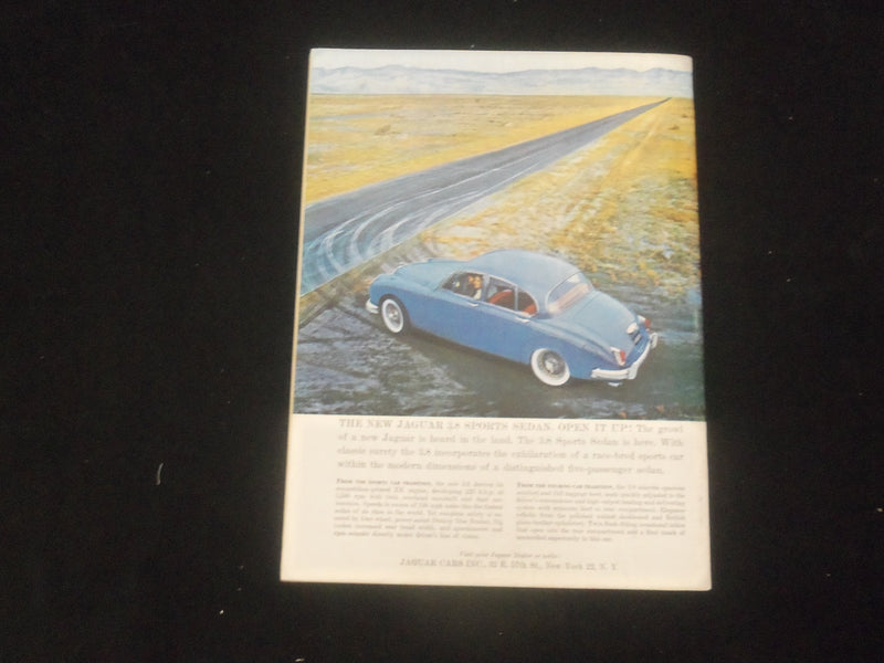 1960 JANUARY SPORTS CARS ILLUSTRATED MAGAZINE - 1959 ROAD RACING ROUNDUP- J 7826