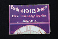 1912 JULY B.P.O.E. GRAND LODGE REUNION - PORTLAND - SOUVENIR FOLDER - K 3065