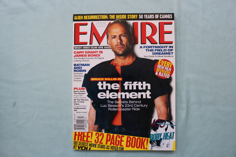 1997 JULY EMPIRE MAGAZINE - BRUCE WILLIS COVER - E 19613