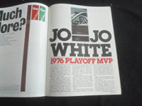 1976-1977 HOOP MAGAZINE-BOSTON CELTICS VS. PHILADELPHIA 76ERS-PLAYOFFS - B 4077I