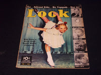 1938 FEBRUARY 1 LOOK MAGAZINE - SONJA HENIE FRONT COVER - E 20346
