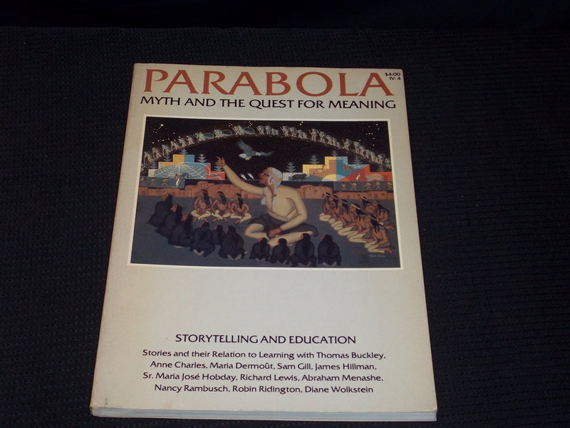 1979 NOVEMBER PARABOLA MAGAZINE - STORYTELLING & EDUCATION FRONT COVER - E 7706