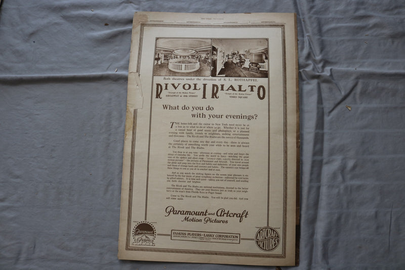 1918 DEC 5 MID-WEEK PICTORIAL MAGAZINE SECTION - ARMISTICE IS SIGNED - NP 9243