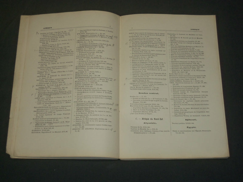 1902 TABLE DES MATIERES FRENCH BOOK - SOCIETE ROYALE BELGE - J 5913