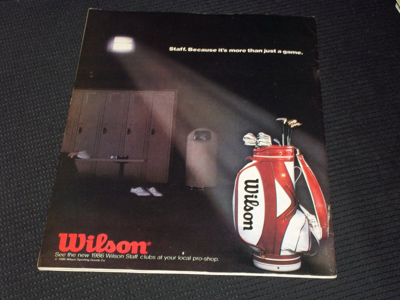 1986 MAY 16 GOLF WORLD MAGAZINE - ANDY BEAN FRONT COVER - E 5559A