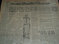 1931 DECEMBER 6 PITTSBURGH SUN-TELEGRAPH - BAYLES KILLED IN SPEED TEST - NT 7531