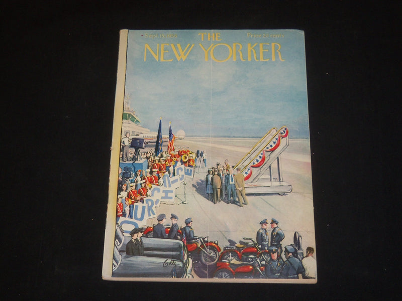 1956 SEPTEMBER 15 THE NEW YORKER MAGAZINE - ILLUSTRATED COVER - NY 583