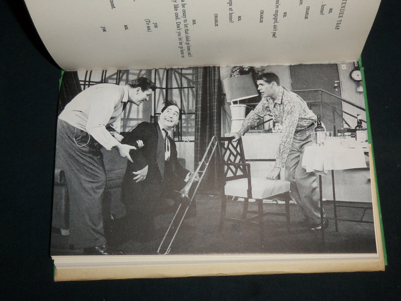 1955 THE TENDER TRAP A COMEDY HARDCOVER BOOK BY MAX SHULMAN & SMITH - KD 7269