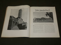 1917 OCTOBER THE ARCHITECT MAGAZINE VOLUME 14 NO. 4 - NICE PHOTOS - ST 6946