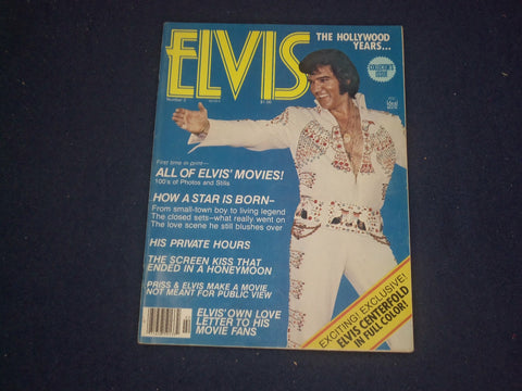1976 ELVIS THE HOLLYWOOD YEARS MAGAZINE- ELVIS PRESLEY-PHOTOS & STORIES -ST 6010