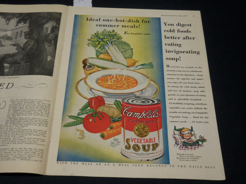 1929 JULY WOMAN'S WORLD MAGAZINE - EDGAR GUEST - NICE ADS - ST 530G