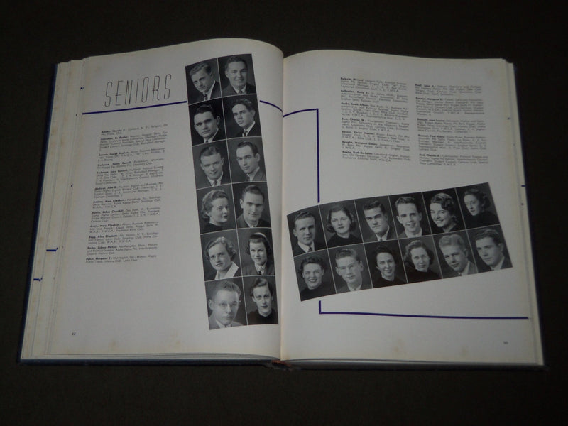 1938 LE BIJOU OHIO WESLEYAN UNIVERSITY YEARBOOK - DELAWARE OHIO - YB 1439