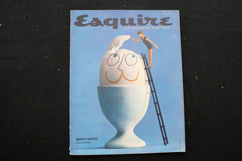 1956 APRIL ESQUIRE MAGAZINE - GREAT COVER, PHOTOS & ADS COVER - E 10080