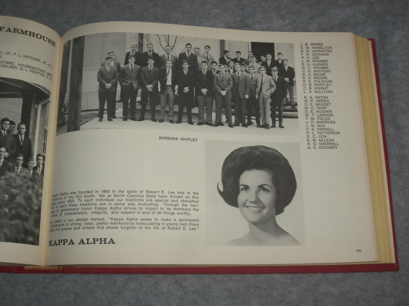 1967 AGROMECK NORTH CAROLINA STATE UNIVERSITY YEARBOOK - RALEIGH, NC - YB 1970