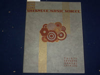 1931-1932 SHERWOOD MUSIC SCHOOL 37TH ANNUAL CATALOG & ENVELOPE - CHICAGO- J 4834