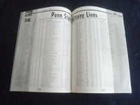 1999 SEPEMBER 25 FOOTBALL PROGRAM - PENN STATE UNIV VS INDIANA UNIV - SP 1215S