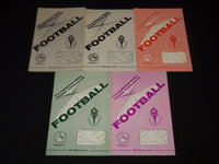 1985-1992 PENNSYLVANIA STATE ATHLETIC CONFERENCE FOOTBALL GUIDES LOT OF -O 3027E