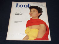 1951 JANUARY 16 LOOK MAGAZINE - JEAN SIMMONS FRONT COVER - E 20449