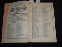 1870 WORCESTER DIRECTORY BY HENRY J. HOWLAND - MAP - KD 81T