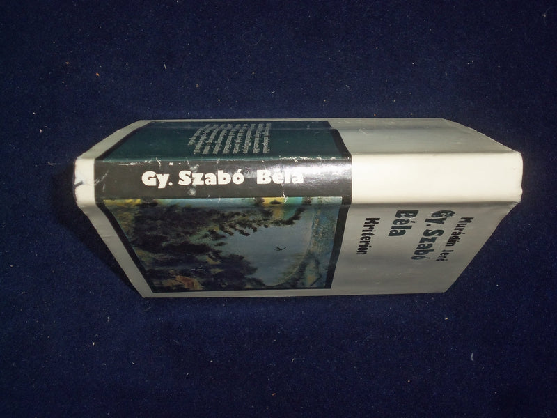 1980 GY. SZABO BELA HARDCOVER BOOK BY MURADIN JENO - HUNGARIAN TEXT - KD 8796