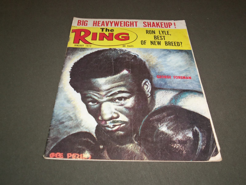 1973 JANUARY THE RING MAGAZINE - GEORGE FOREMAN - SP 5312
