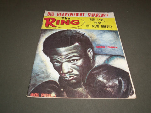 1973 JANUARY THE RING MAGAZINE - GEORGE FOREMAN - SP 5312