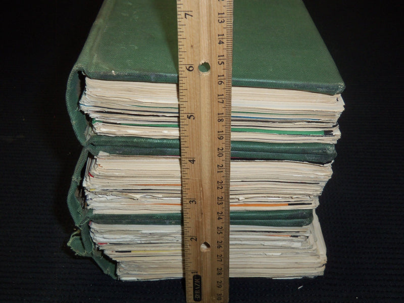 1929-1930 GOTHAM LIFE METROPOLITAN BUS SCHEDULES LOT OF 3 VOLUMES - KD 4560