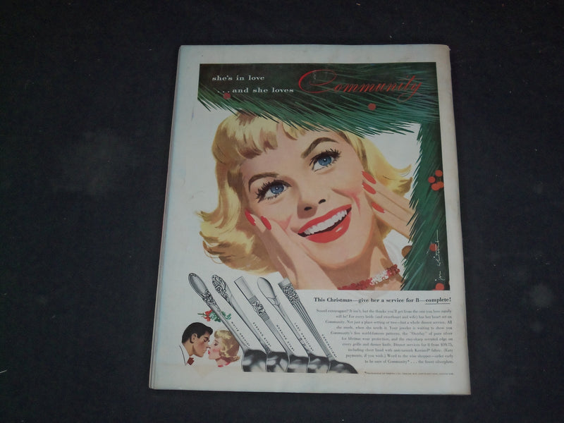1953 DECEMBER LADIES' HOME JOURNAL MAGAZINE - FAITH FOR THIS DAY - B 4102