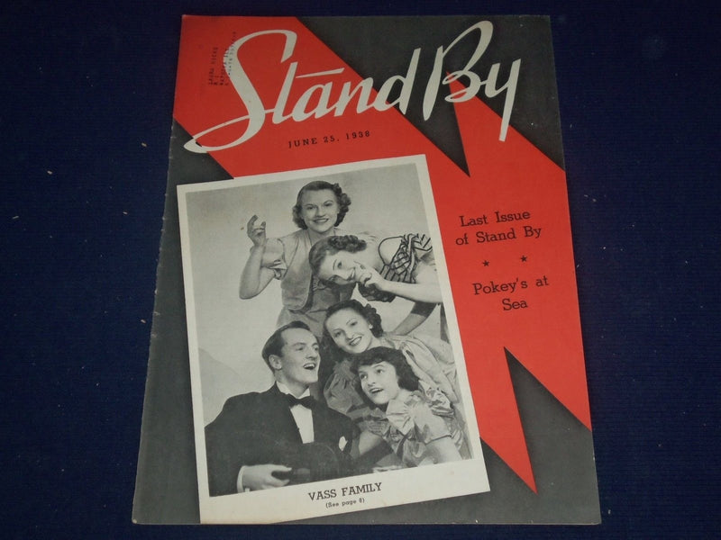 1938 STANDBY! PRAIRIE FARMER'S RADIO WEEKLY LOT OF 25 - GREAT COVERS - O 2347