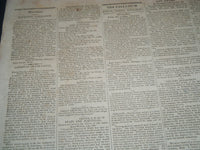 1826 NOVEMBER 3 NEW ENGLAND PALLADIUM & COMMERCIAL ADVERTISER - NP 3979