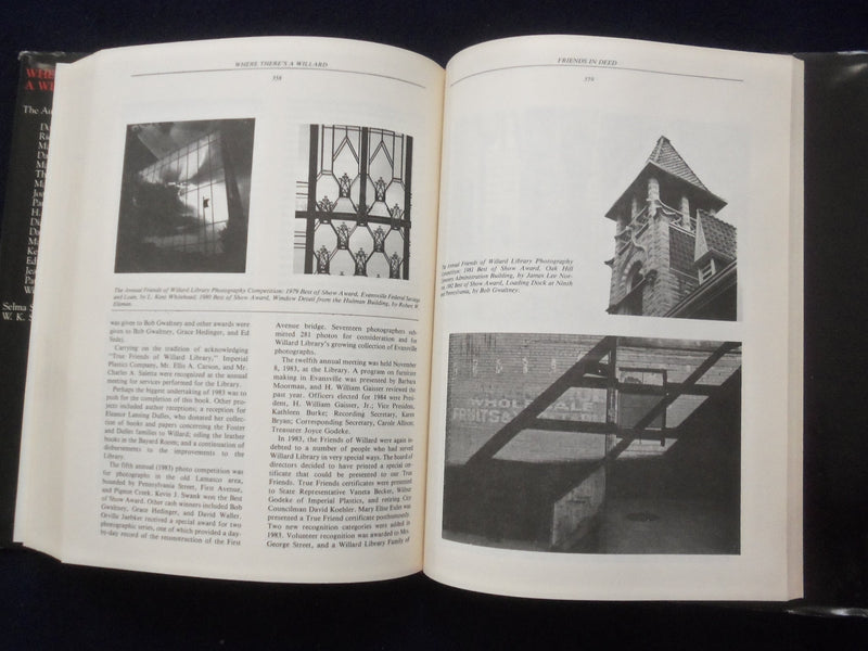 1986 WHERE THERE'S A WILLIARD HARDCOVER BOOK - WILLIARD LIBRARY - KD 1111D