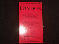 1960 LONDON - A HOLIDAY MAGAZINE TRAVEL GUIDE SOFTCOVER BOOK - J 9995