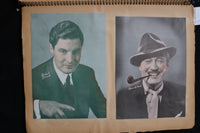 1930'S MOVIE STARS SCRAPBOOK, LOADED - GINGER ROGERS - HUMPHREY BOGART - E 24900