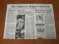 1968 JULY 16 CHRISTIAN SCIENCE MONITOR-ISRAEL TO EXPLORE PALESTINE TALKS-NP 4656
