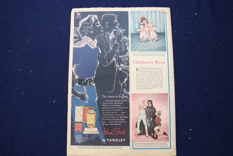 1951 MARCH 18 GRAFIC MAGAZINE - ALAN LADD ARTICLE AND PHOTO - E 23045