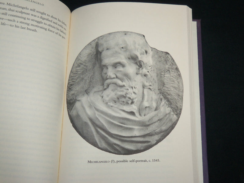 1999 THREE WORLDS OF MICHELANGELO HARDCOVER BOOK BY JAMES BECK - KD 6932