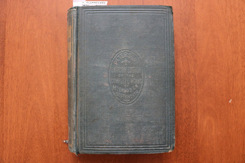 1856 THE DESERTED WIFE HARDCOVER BOOK BY EMMA SOUTHWORTH - KD 9612