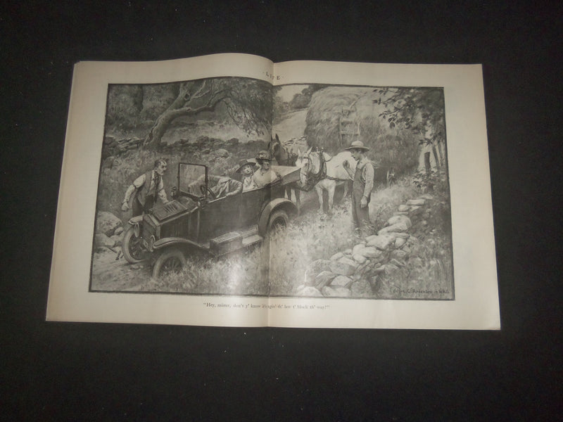 1920 SEPTEMBER 16 LIFE MAGAZINE - HOLY SMOKE - L 771H