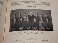 1924 TECHNIQUE M. I. T. TECHNOLOGY MASSACHUSETTS YEARBOOK - NICE PHOTOS - YB 75B