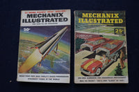 1954-1969 MECHANIX ILLUSTRATED & POPULAR MECHANICS MAGAZINES - LOT OF 13- O 3451