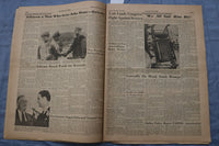 1963 THE STARS AND STRIPES NEWSPAPER-PRESIDENT KENNEDY SLAIN- LOT OF 2 - NP 9206
